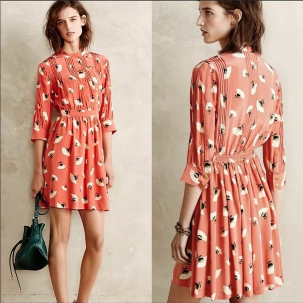 Anthropologie: Petite Poppy Field Dress